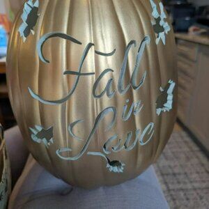 Handmade Foam Wedding Pumpkin